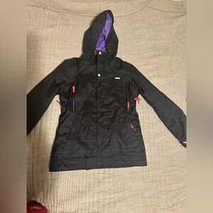 Nomis Jacket Womens Size medium Hooded Ski Snowboard